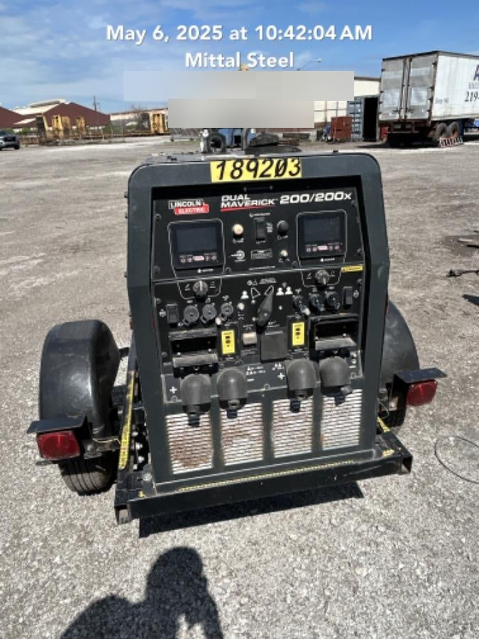 2021 Lincoln Electric Dual Maverick 200/200X Ready Pak 3, Includes Trailer, Cable Rack, Fender Light Kit