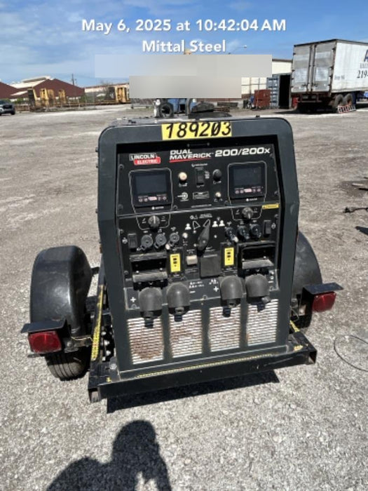 2021 Lincoln Electric Dual Maverick 200/200X Ready Pak 3, Includes Trailer, Cable Rack, Fender Light Kit