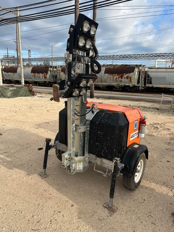 2024 Wanco WLTT-4MM4K Diesel, Deep Sea Controller, Shore Power Plug, Auto Start, (4) 350W LED Floodlights, 4kW Generator, 60 Gal Fuel Tank, 2" Ball, T3