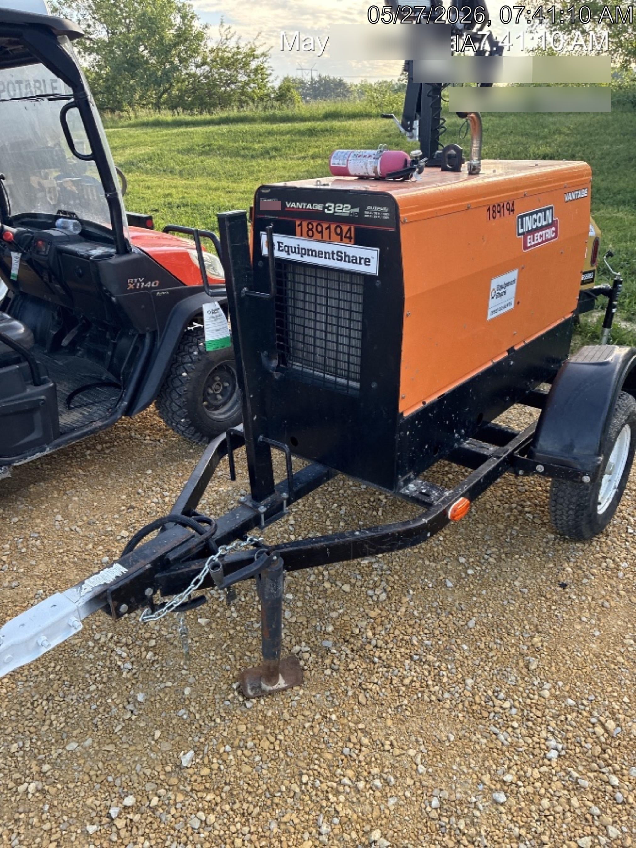 2021 Lincoln Electric Vantage 322 VANTAGE 322 READY-PAK 3