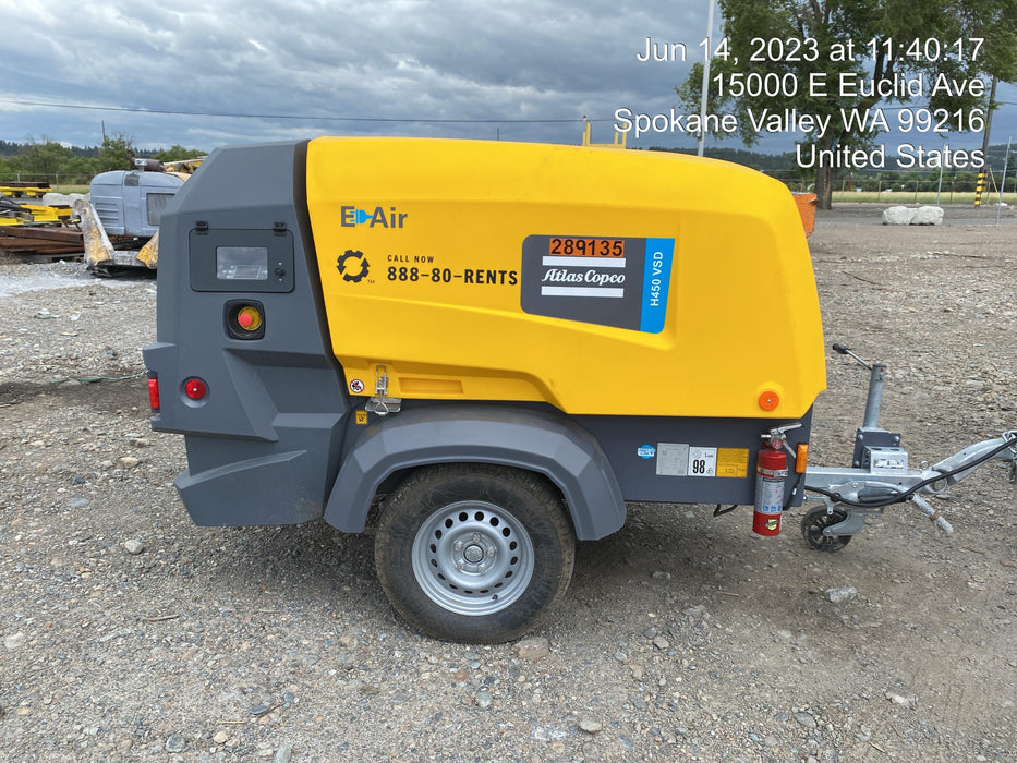 2023 ATLAS COPCO E-AIR H450