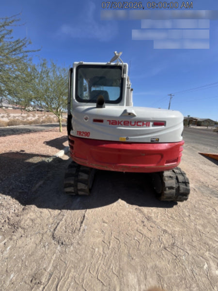 2023 TAKEUCHI TB290C