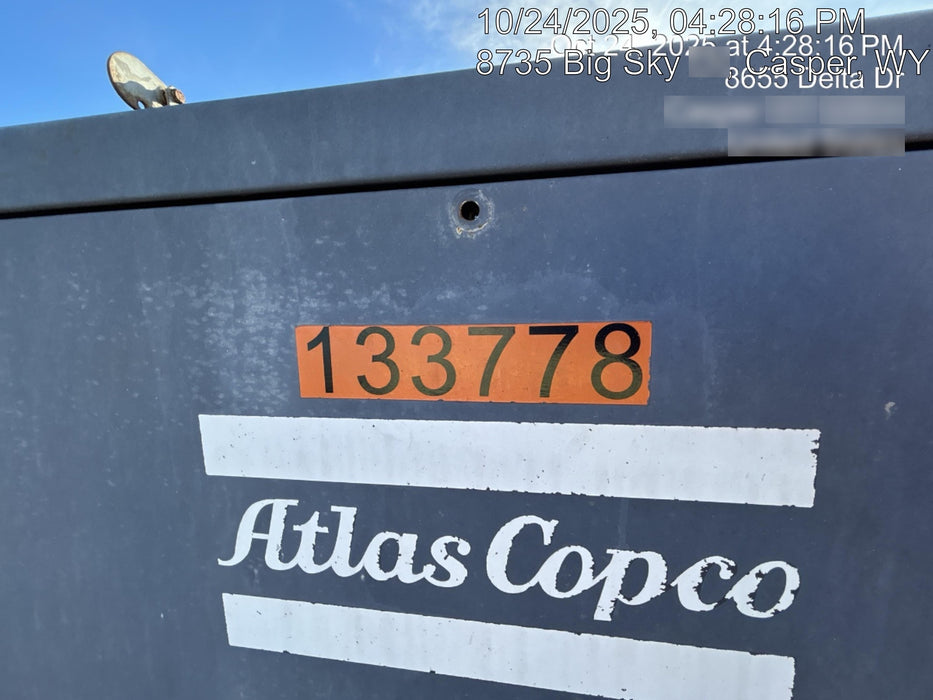 2020 ATLAS COPCO XATS 400 PFF