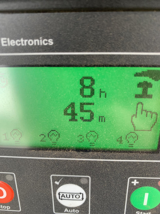 2021 Allmand NLV3GR (4) LED Light Fixture 350W, 23' Vertical Mast, 3kW Prime, Towable, Deep Sea L401, Leveling Jacks, Yanmar T4F 5.8hp