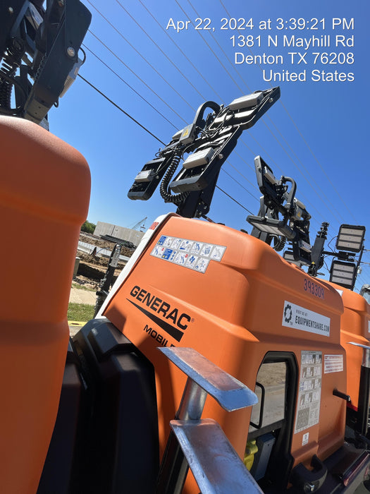 2024 Generac MLT2 Diesel, Flex Switch 120V Input, Powerzone Controller, 
(4) 320W LED Lights, 4kW Generator, 39.9 Gal Fuel Tank, 2" Ball, T3