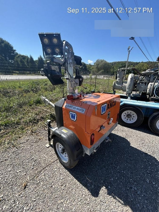 2024 Wanco WLTT-4MM4K Diesel, Deep Sea Controller, Shore Power Plug, Auto Start, (4) 350W LED Floodlights, 4kW Generator, 60 Gal Fuel Tank, 2" Ball, T3