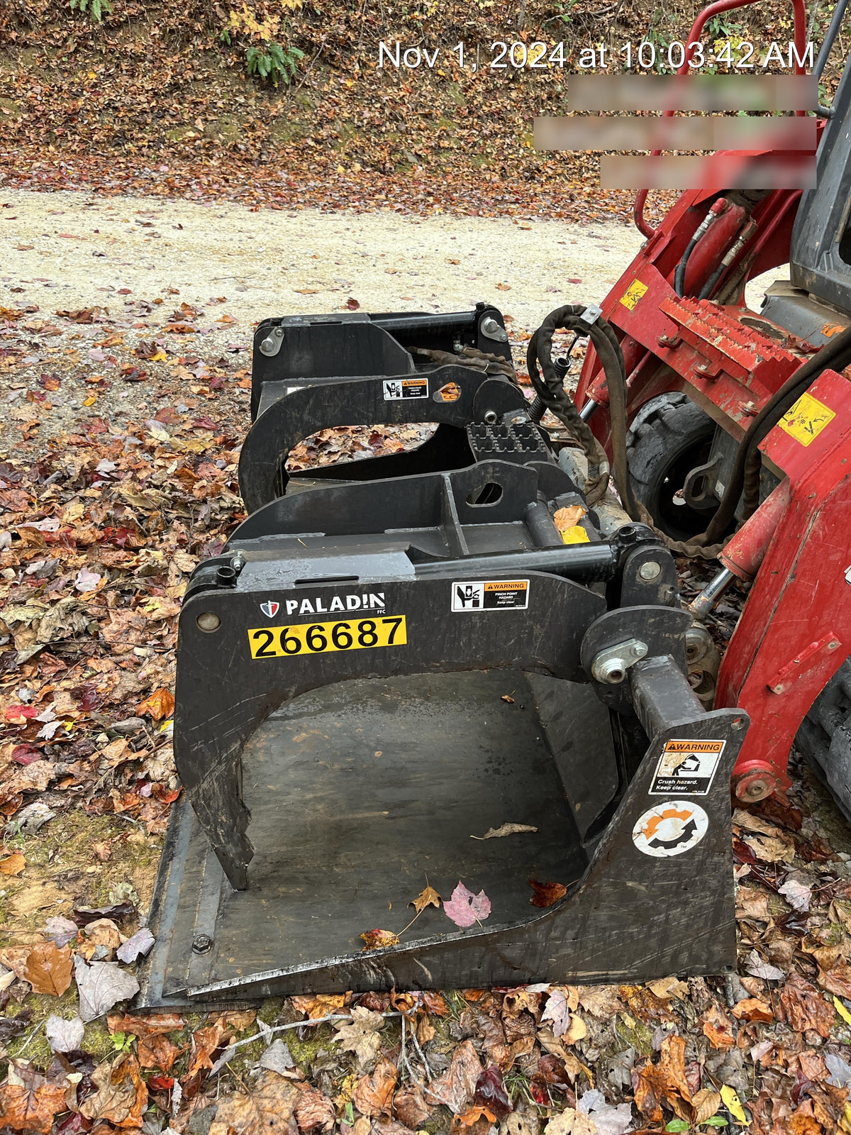 2021 PALADIN UTILITY GRAPPLE 11876-0022