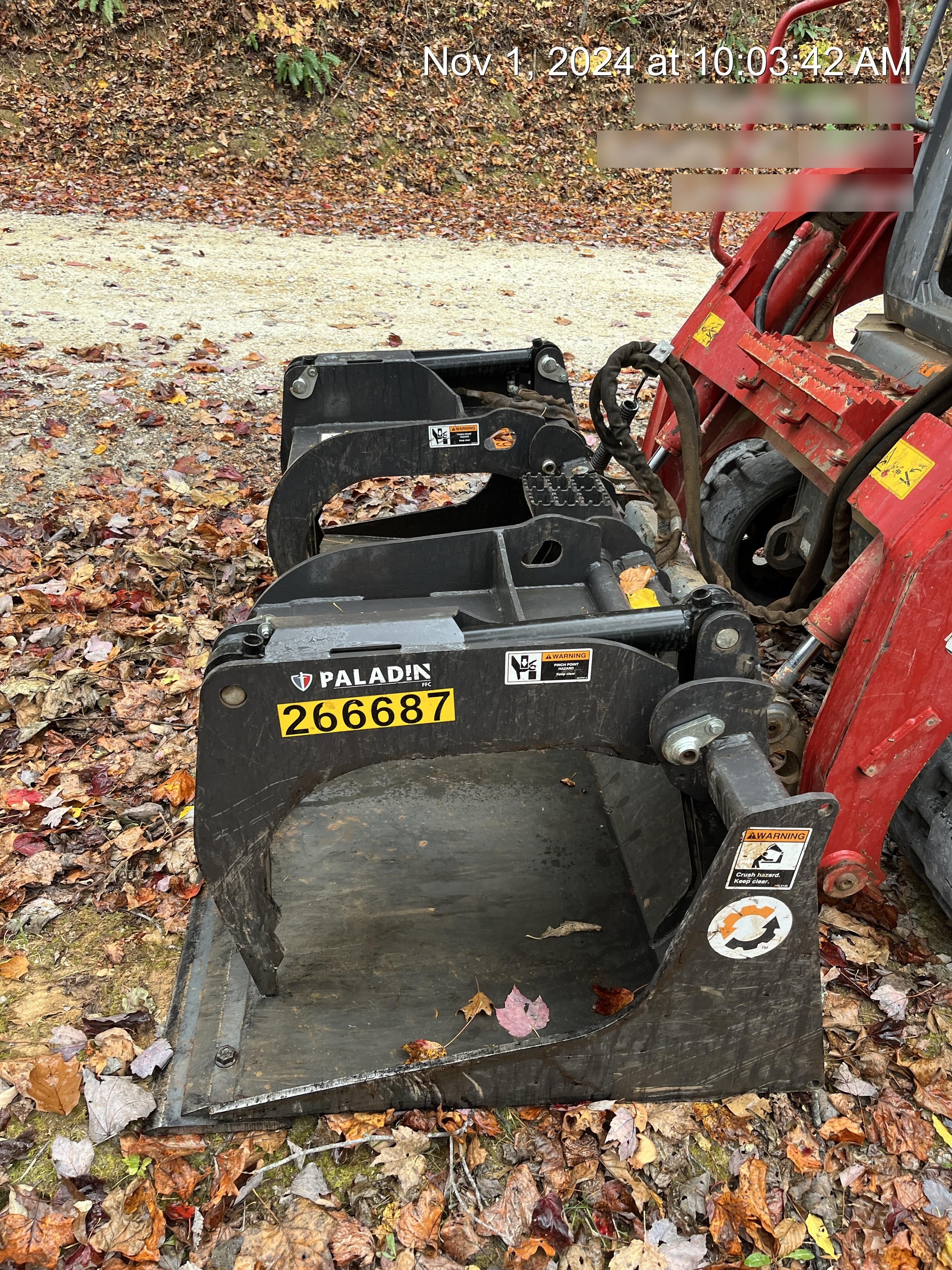 2021 PALADIN UTILITY GRAPPLE 11876-0022