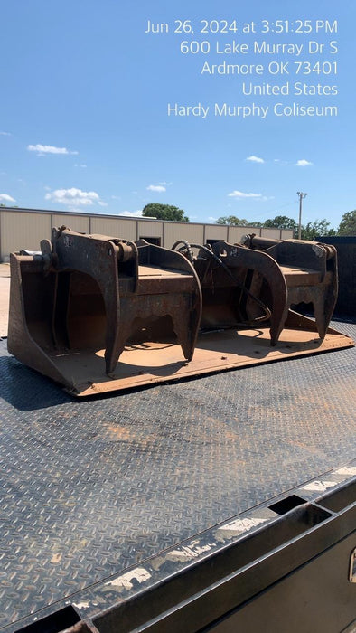 2018 PALADIN 76" Scrap Grapple Bucket - Paladin