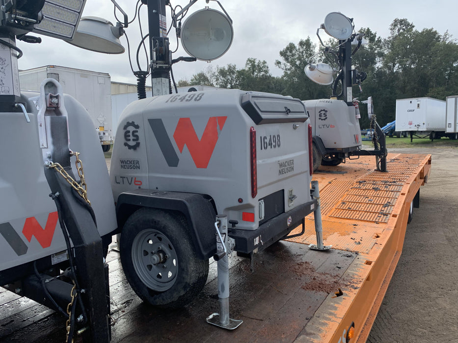2018 Wacker Neuson LTV6L-MH Wacker Neuson LTV6L Mobile Light Tower w/Fuel Level Sensor Installed