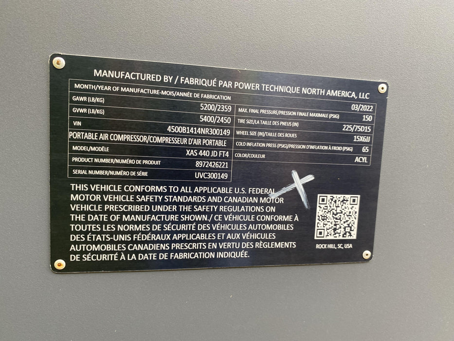 2022 ATLAS COPCO XAS440