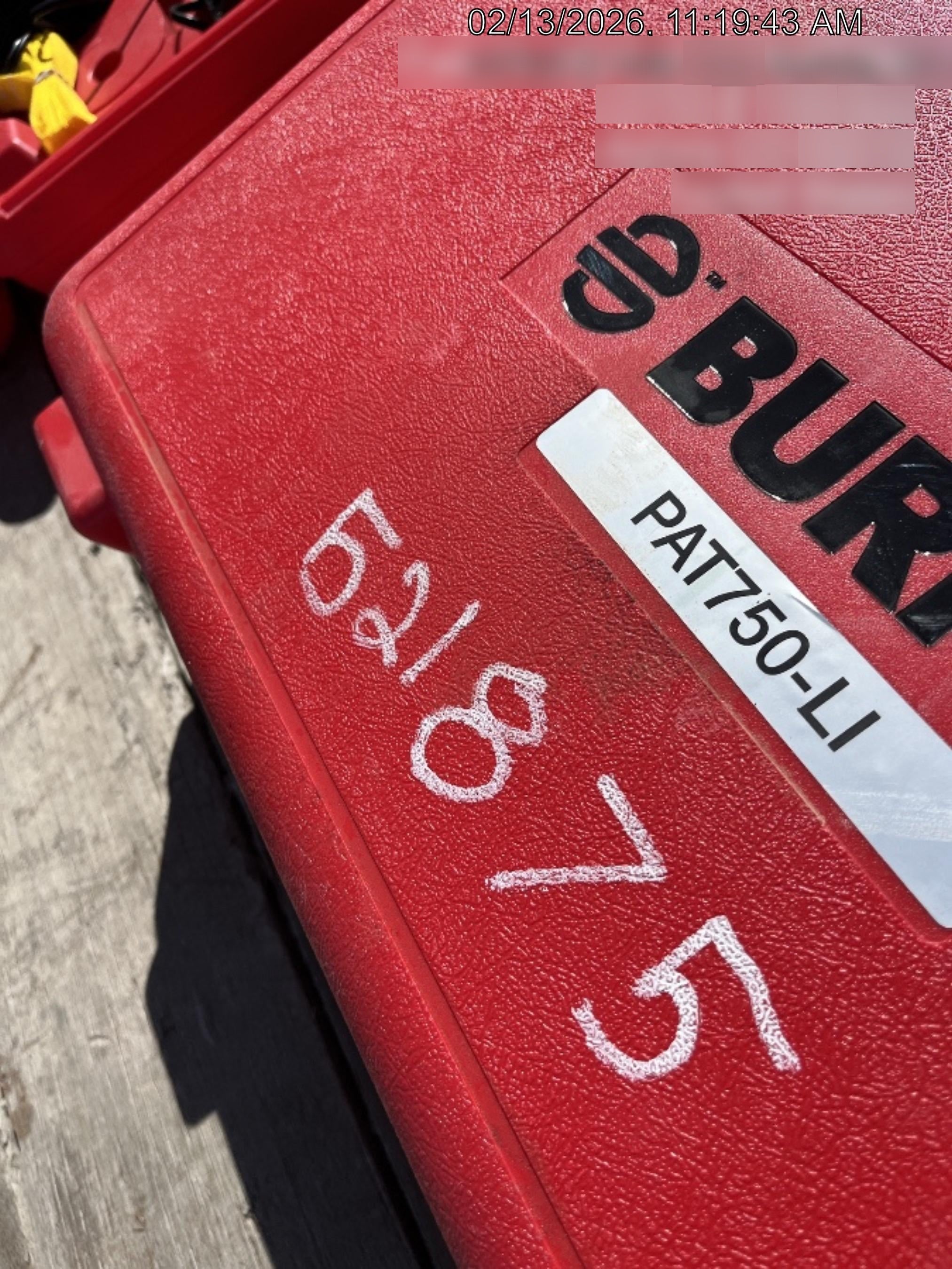 2025 BURNDY PAT750LI