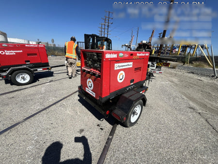 2022 Shindaiwa DGW400MDL Kubota D902 Engine, 23 HP, Dual Op Welder, Wire, Arc, Droop Stick, Tig, and CC Stick Functionality, Simulphase, 3 Phase and 1 Phase Gen Output, Single Axle NB Trlr, Slr Trckl Chrg 12V 12W, Fire Ext