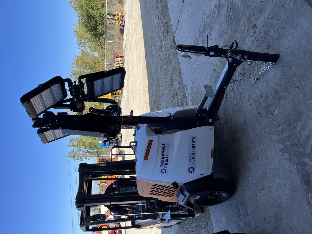 2023 Generac MLT2 Diesel, Flex Switch 120V Input, Powerzone Controller, 
(4) 320W LED Lights, 4kW Generator, 39.9 Gal Fuel Tank, 2" Ball, T3