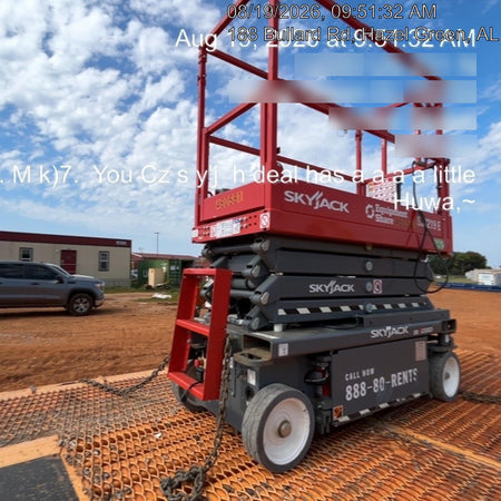 2024 Skyjack SJ3219 Electric Drive, Sld NM Tires, DBcns, RFRails, Power to Platform, T3 + Access Control