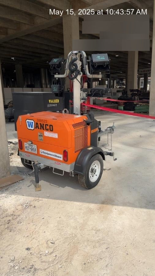 2024 Wanco WLTT-4MM4K Diesel, Deep Sea Controller, Shore Power Plug, Auto Start, (4) 350W LED Floodlights, 4kW Generator, 60 Gal Fuel Tank, 2" Ball, T3