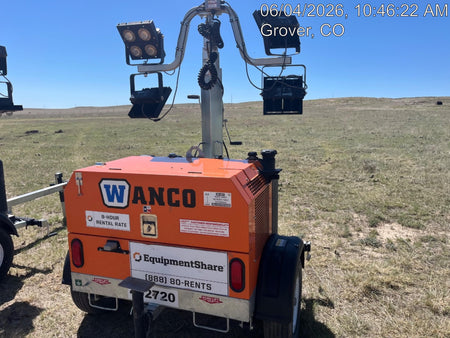 2024 Wanco WLTT-4MM4K Diesel, Deep Sea Controller, Shore Power Plug, Auto Start, (4) 350W LED Floodlights, 4kW Generator, 60 Gal Fuel Tank, 2" Ball, T3