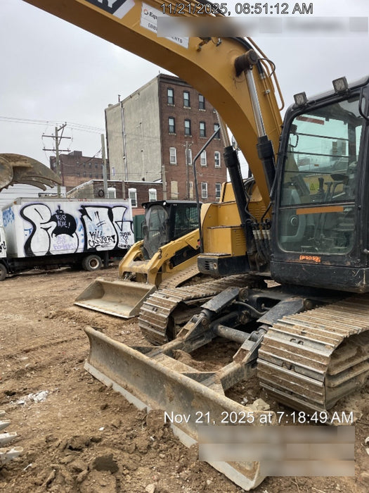 2020 Sany SY155U Rubber Tracks, Front Blade