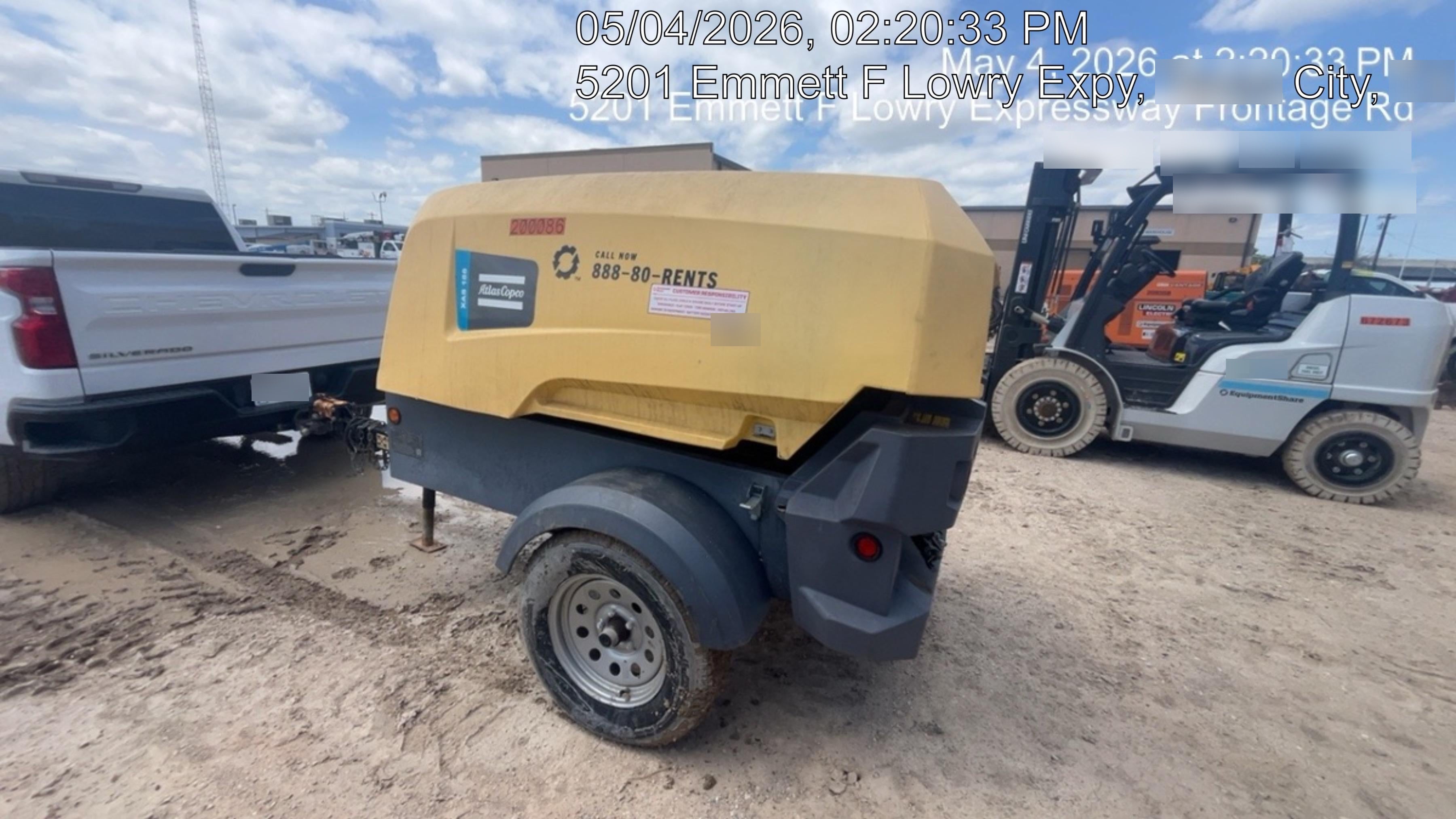 2022 ATLAS COPCO XAS188 CWK