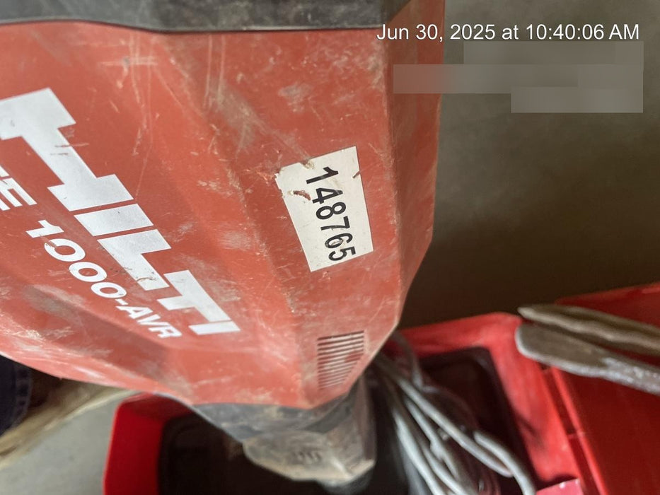 2021 HILTI TE 1000-AVR