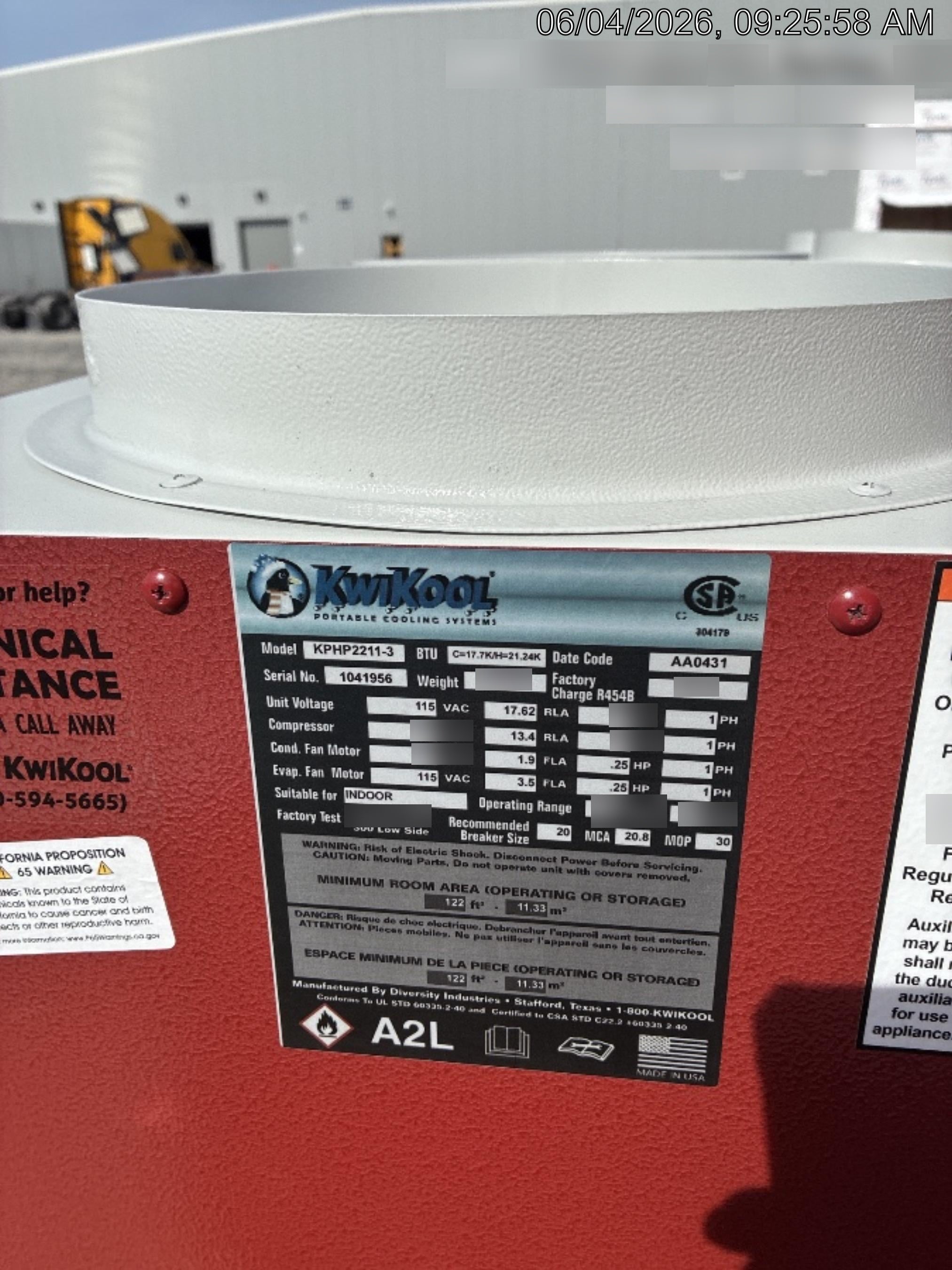 2026 KWIKOOL KPHP2211-3