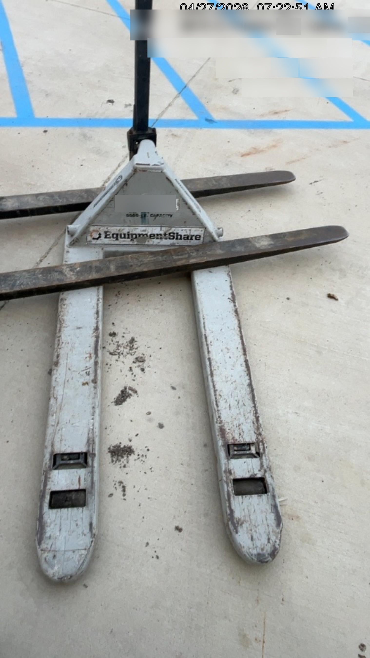 2019 STRONGWAY 5500 lb Pallet Jack