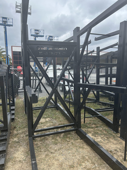 2025 FLUID POWER SUPPORT Heavy Duty Three Bucket Rack