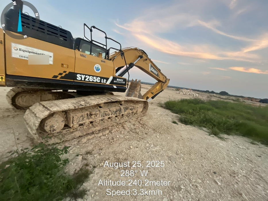 2019 SANY SY265C LC