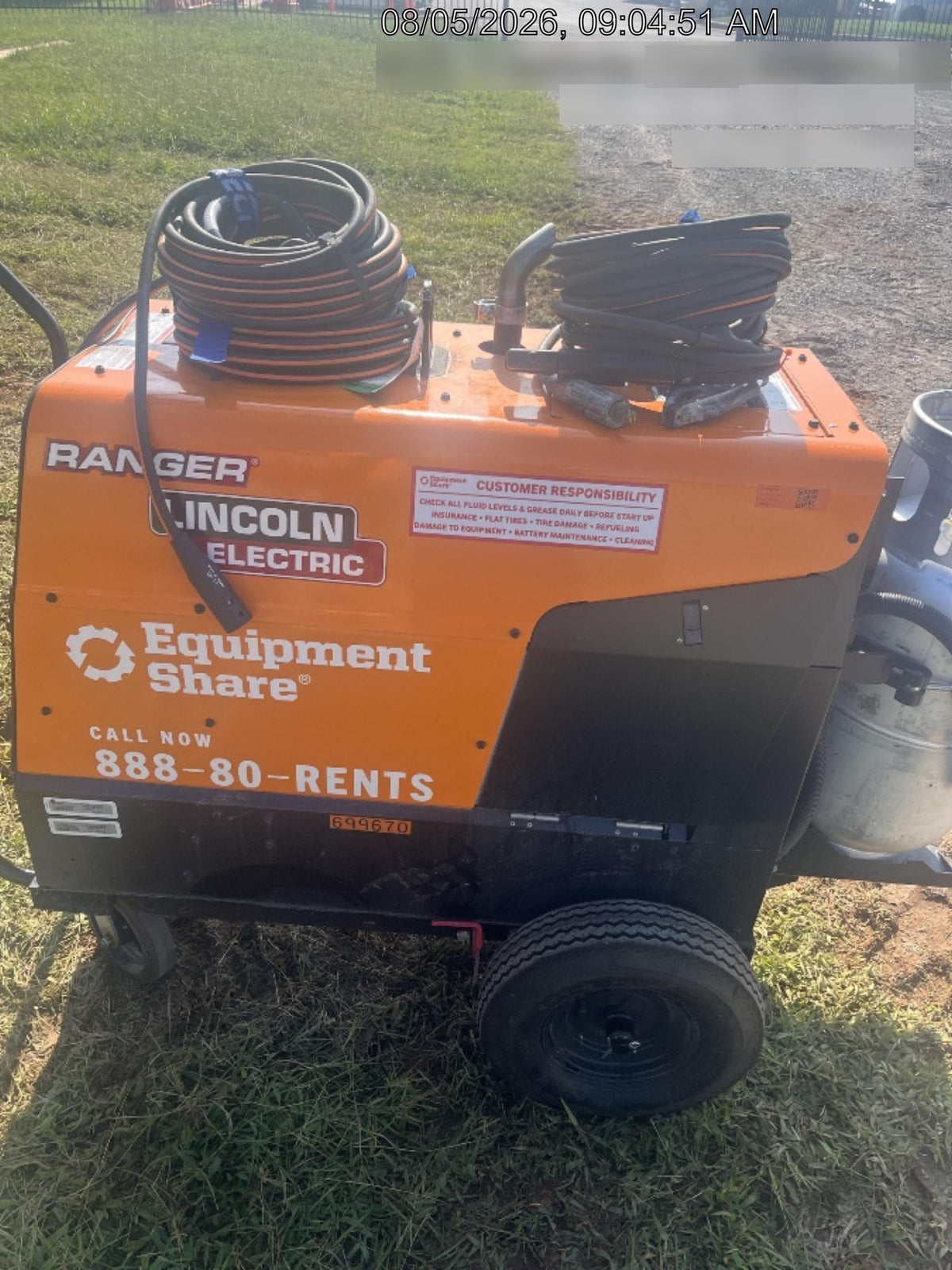 2026 LINCOLN ELECTRIC Ranger 305 LPG