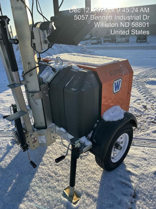 2024 Wanco WLTT-4MM4K Diesel, Deep Sea Controller, Shore Power Plug, Auto Start, (4) 350W LED Floodlights, 4kW Generator, 60 Gal Fuel Tank, 2" Ball, T3