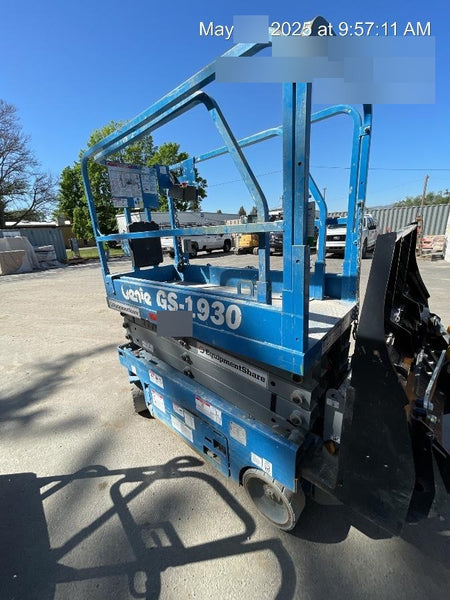 2018 Genie GS-1930 Genie GS-1930 w/Fixed Rail, Chain Entry