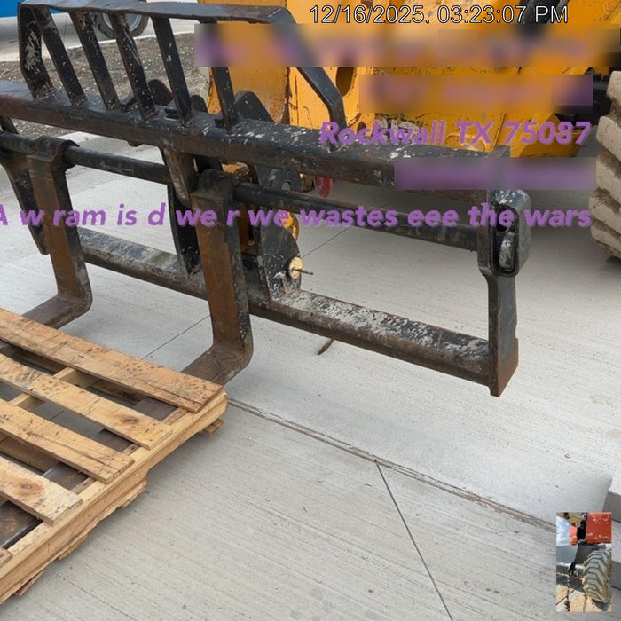 2020 JCB 510-56 Canopy, Solid Tires, Work Lights, Beacon, Aux Hydraulics, Back up Alarm, Lifting Eye, ES Decals