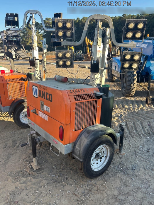 2024 Wanco WLTT-4MM4K Diesel, Mitsubishi L2E, 9.0HP @1800 rpm, Deep Sea Controller, Shore Power Plug, Auto Start, (4) 350W LED Floodlights, 4kW Generator, 60 Gal Fuel Tank, 2" Ball, T3