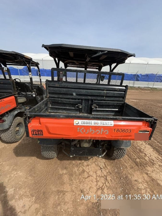 2021 Kubota RTV-X1140W-H Plastic Canopy, Windshield Acrylic Clear, LED Strobe Light, Wire Harness Kit, Back up Alarm