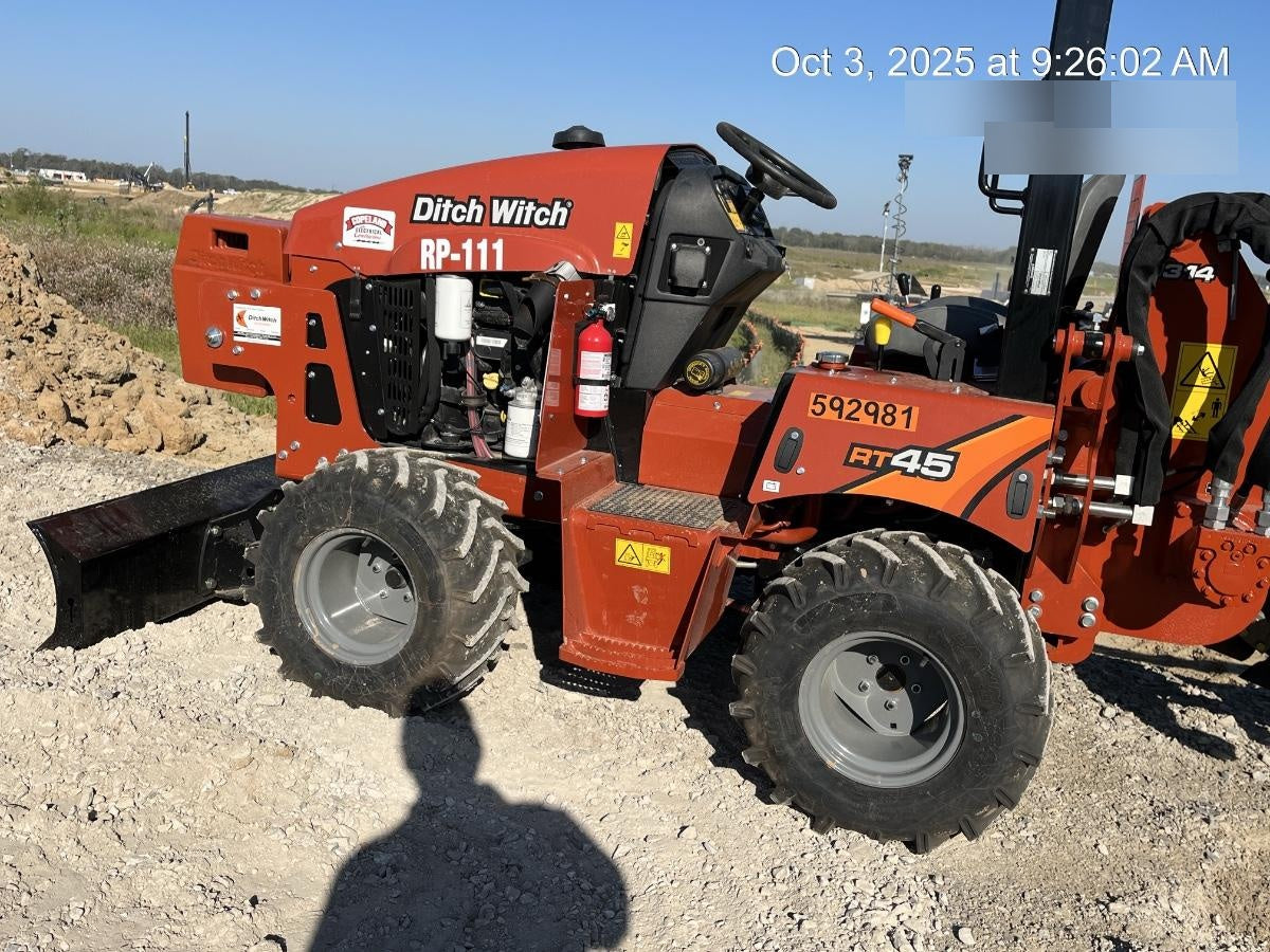2025 DITCH WITCH RT45B
