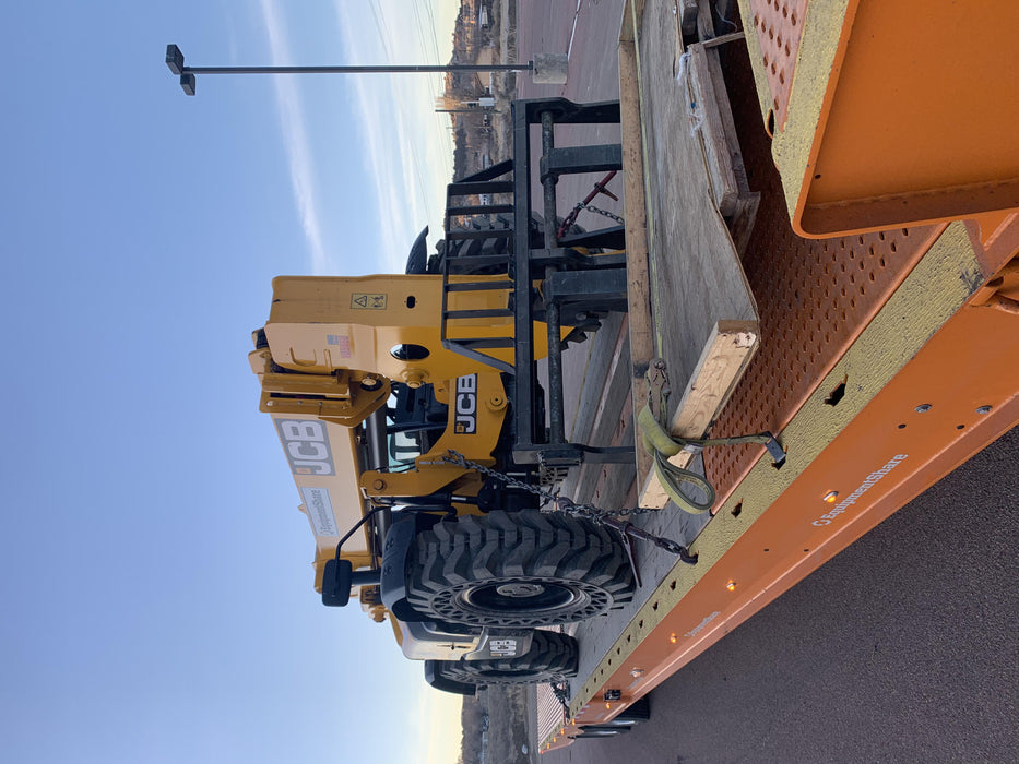 2020 JCB 509-42 Canopy, Solid Tires, Work Lights, Beacon, Aux Hydraulics, Back up Alarm, Lifting Eye, ES Decals