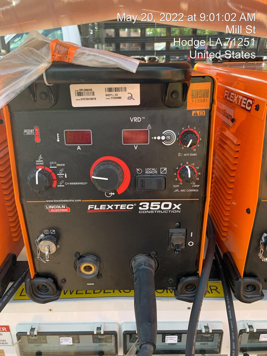 2021 LINCOLN ELECTRIC FLEXTEC 350X