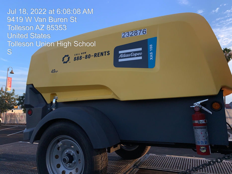 2022 ATLAS COPCO XAS188 CWK
