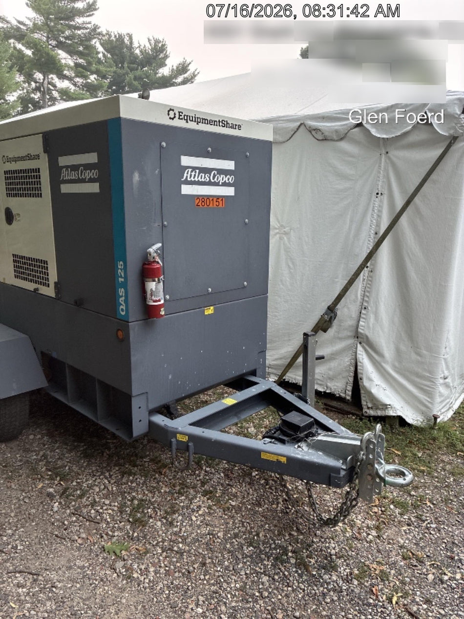 2022 ATLAS COPCO QAS 125