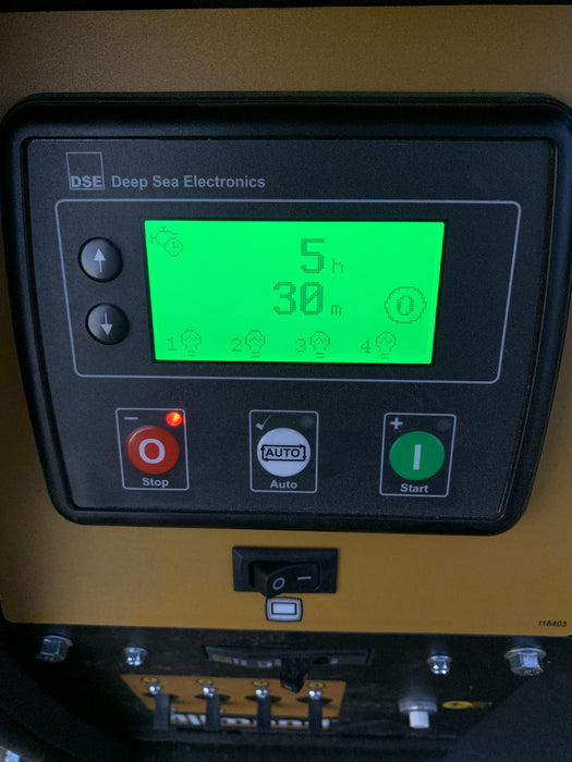 2021 Allmand NLV3GR (4) LED Light Fixture 350W, 23' Vertical Mast, 3kW Prime, Towable, Deep Sea L401, Leveling Jacks, Yanmar T4F 5.8hp