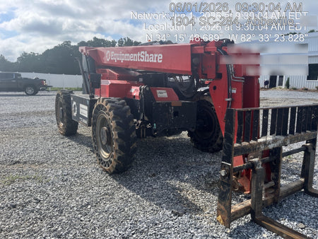 2019 Manitou MTA8044 74hp T4F, Open ROPS, Cab and Boom LED work lights, Auxiliary Hydraulics, Solid Tires, Amber strobe, Lift Hook 66" Carriage, 60" Forks