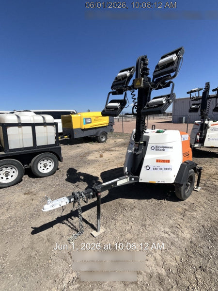 2023 Generac MLT2 Diesel, Flex Switch 120V Input, Powerzone Controller, 
(4) 320W LED Lights, 4kW Generator, 39.9 Gal Fuel Tank, 2" Ball, T3
