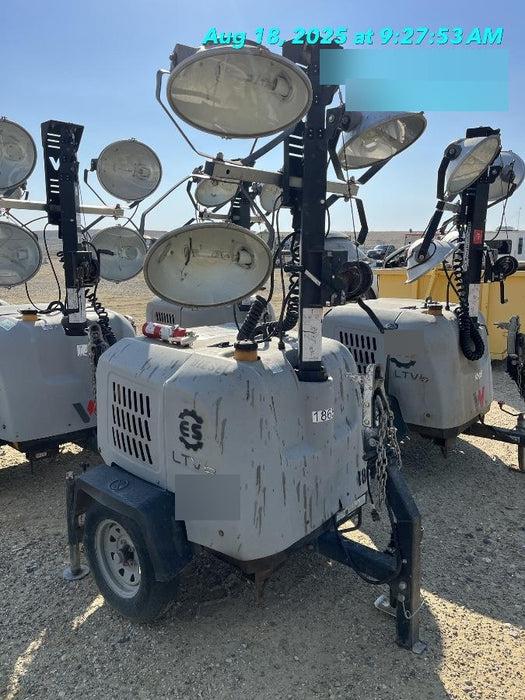2018 Wacker Neuson LTV6L-MH Wacker Neuson LTV6L Mobile Light Tower w/Fuel Level Sensor Installed