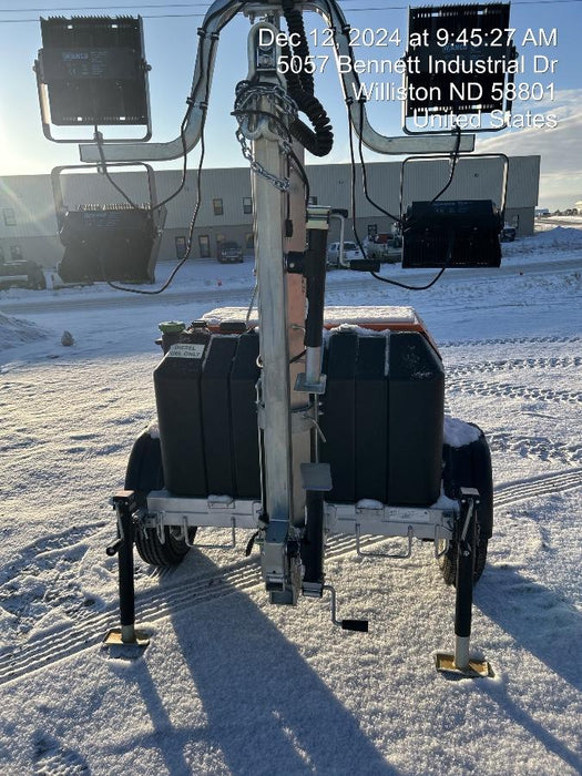 2024 Wanco WLTT-4MM4K Diesel, Deep Sea Controller, Shore Power Plug, Auto Start, (4) 350W LED Floodlights, 4kW Generator, 60 Gal Fuel Tank, 2" Ball, T3