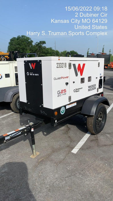 2022 WACKER NEUSON G25