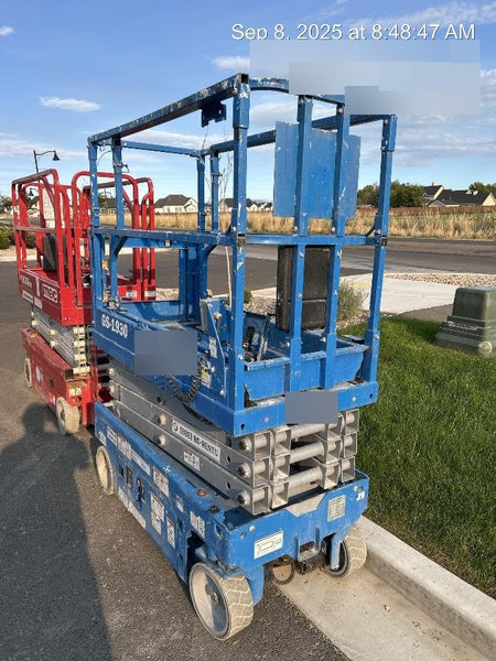 2020 Genie GS-1930 Solid Non Marking Tires, Beacon, Folding rails with half height swing gate