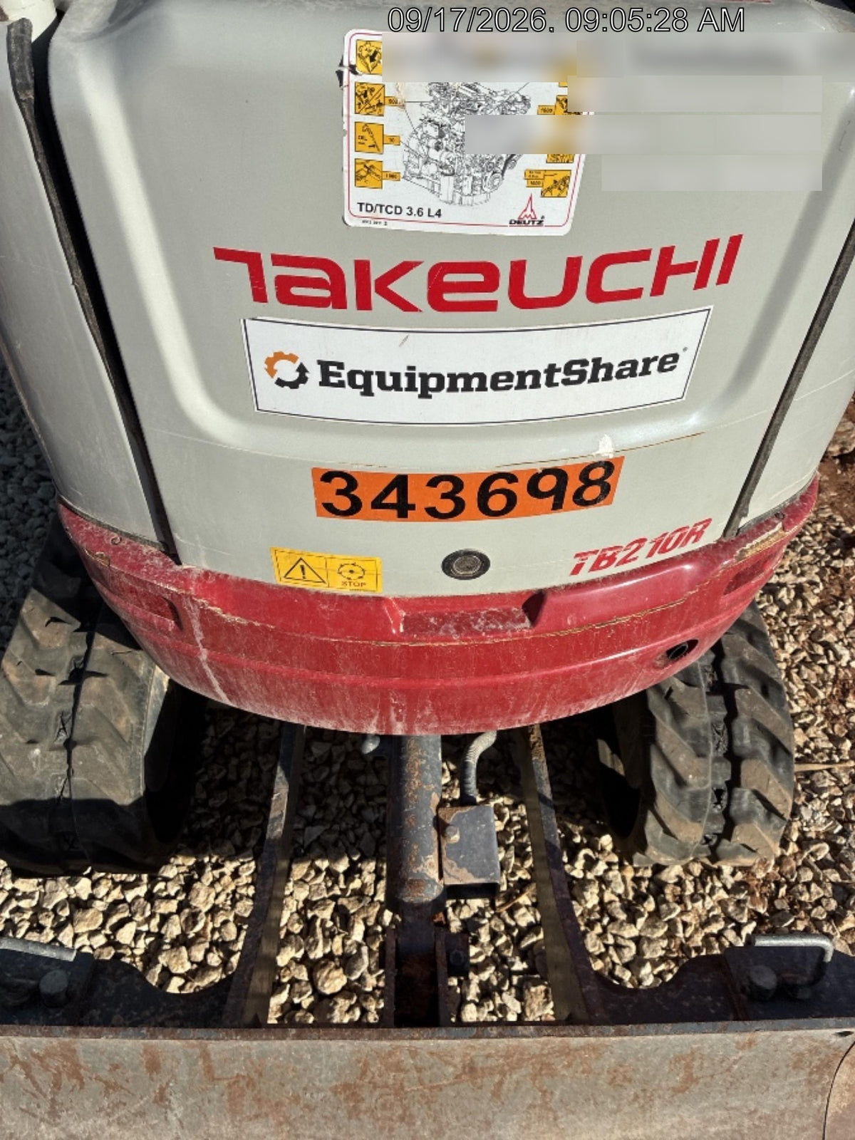 2023 TAKEUCHI TB210R