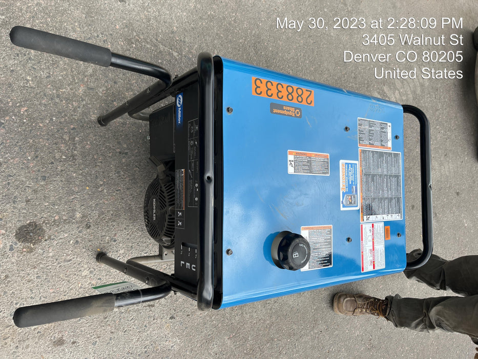 2023 Miller Electric Blue Star 185 Engine Driven Welder, Electric Start, 13 hp, Gas, 6,500 W Peak 907664