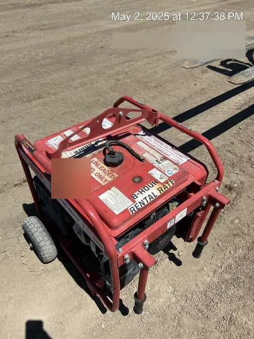 2020 Multiquip GA6HR Gen 6kW Honda GX340 GFCI Wheel Kit