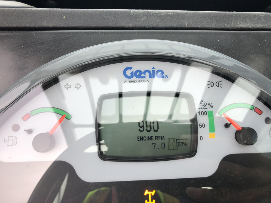 2020 Genie GTH-636 Cab/Heat/Air, Solid Tires, Work Lights, Beacon, Aux Hydraulics, Back up Alarm